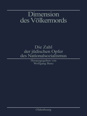 cover image of Dimension des Völkermords